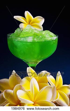 Close-Up Of An Exotic Tropical Drink. View Large Photo Image Stock Photograph - Close-Up Of An Exotic Tropical Drink.. Fotosearch