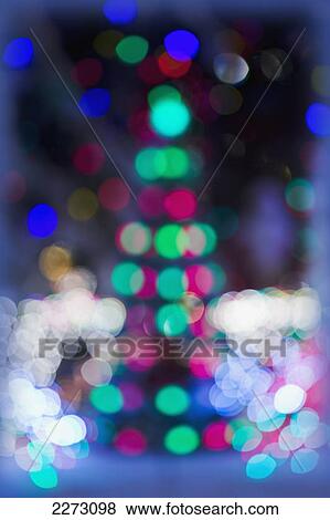 Impressionistic christmas tree lights; edmonton alberta canada View Large Photo Image Stock Photo - Impressionistic christmas tree lights; edmonton alberta canada. Fotosearch
