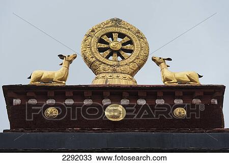 Gold statues in animal likeness at jokhang temple; Lhasa xizang china View Large Photo Image Stock Image - Gold statues in animal likeness at jokhang temple; Lhasa xizang china. Fotosearch