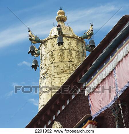 Gold tower at the sera monastery; Lhana xizang china View Large Photo Image Stock Image - Gold tower at the sera monastery; Lhana xizang china. Fotosearch