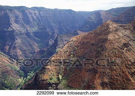 Rugged mountains and valley; Hawaii united states of america View Large Photo Image Stock Photo - Rugged mountains and valley; Hawaii united states of america. Fotosearch