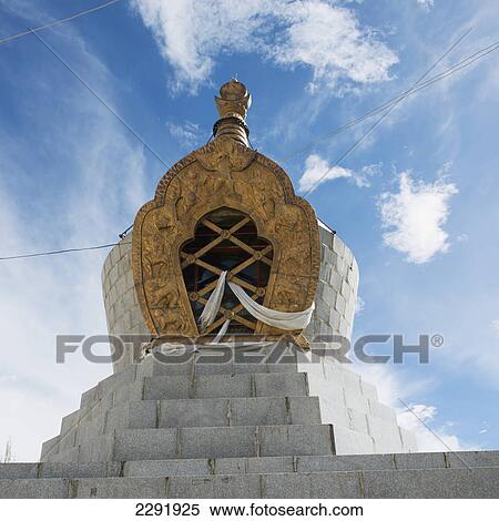 Stock Photography - Stone structure at the sera monastery; Lhasa xizang china. Fotosearch
