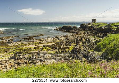Stock Image - The lady tower; Elie east neuk scotland. Fotosearch