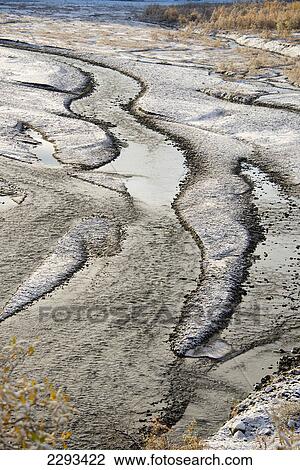 Toklat river covered in snow in denali national park; Alaska united states of america View Large Photo Image Stock Image - Toklat river covered in snow in denali national park; Alaska united states of america. Fotosearch