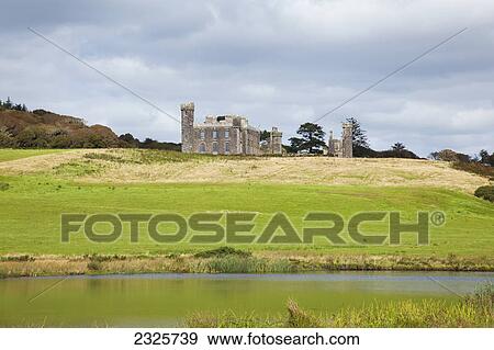 A castle near owenahincha; County cork ireland View Large Photo Image Stock Photo - A castle near owenahincha; County cork ireland. Fotosearch