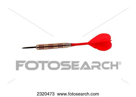 A Dart On A White Background View Large Photo Image Stock Image - A Dart On A White Background. Fotosearch