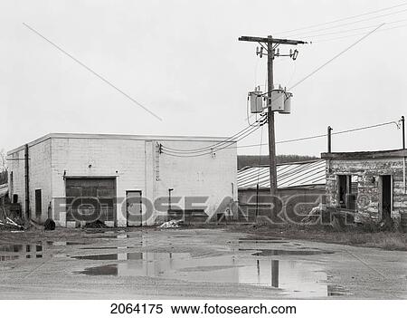 Abandoned Garage, Milton, Ontario. View Large Photo Image Stock Photography - Abandoned Garage, Milton, Ontario.. Fotosearch