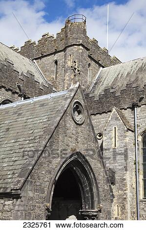 Stock Image - An old church building; Kilkenny county kilkenny ireland. Fotosearch