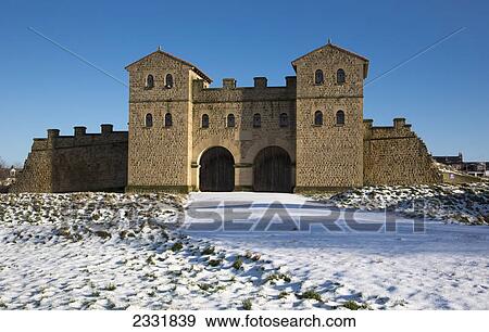 Arbeia roman fort and museum; South shields tyne and wear england View Large Photo Image Stock Photo - Arbeia roman fort and museum; South shields tyne and wear england. Fotosearch