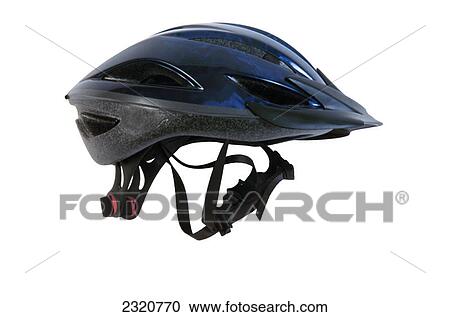 Stock Image - Bicycle Helmet On A White Background. Fotosearch
