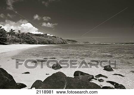 Black Rocks Scattered On A Beach Along The Coastline Of An Hawaiian Island; Pilaa Kauai Hawaii United States Of America View Large Photo Image Stock Image - Black Rocks Scattered On A Beach Along The Coastline Of An Hawaiian Island; Pilaa Kauai Hawaii United States Of America. Fotosearch