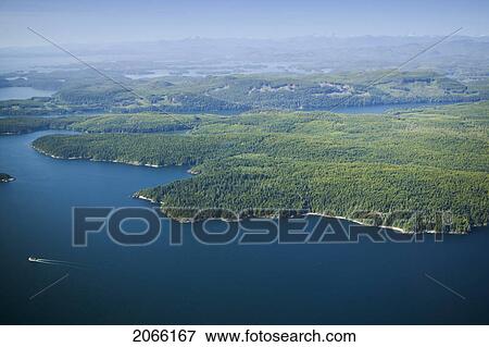 Stock Photo - Broughton Archipelago And Provincial Marine Park, Bc, Canada. Fotosearch