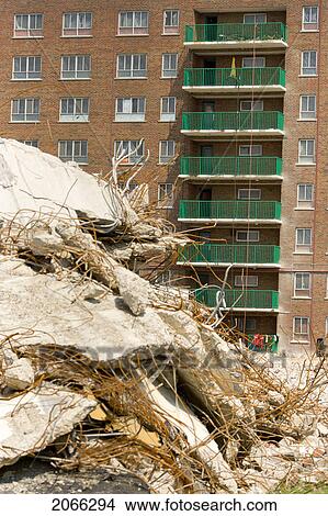 Building Demolition; Canada, Ontario, Toronto View Large Photo Image Picture - Building Demolition; Canada, Ontario, Toronto. Fotosearch
