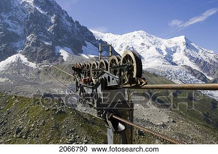 Cables, Mont Blanc, Aiguille Du Midi, Chamonix, France View Large Photo Image Stock Image - Cables, Mont Blanc, Aiguille Du Midi, Chamonix, France. Fotosearch