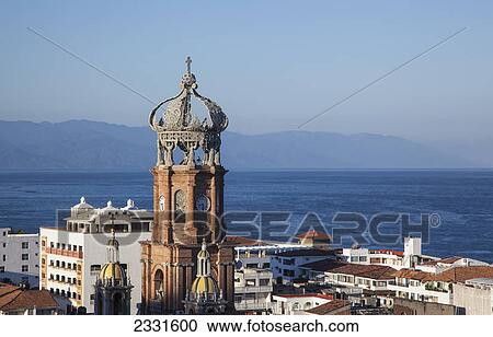 Church of our lady of guadalupe; Puerto vallarta mexico View Large Photo Image Stock Image - Church of our lady of guadalupe; Puerto vallarta mexico. Fotosearch
