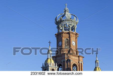 Church of our lady of guadalupe; Puerto vallarta mexico View Large Photo Image Stock Image - Church of our lady of guadalupe; Puerto vallarta mexico. Fotosearch