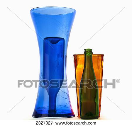 Colourful glassware on a white background; Chiang mai thailand View Large Photo Image Stock Photo - Colourful glassware on a white background; Chiang mai thailand. Fotosearch