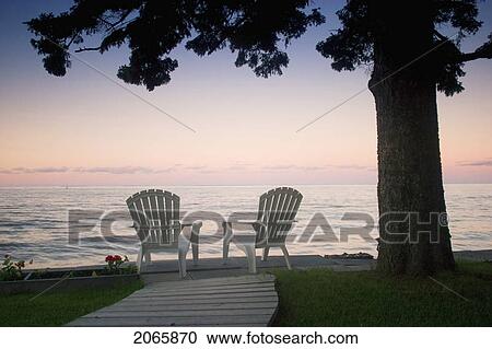 Cottage Chair At Lake Manitoba, Canada View Large Photo Image Stock Image - Cottage Chair At Lake Manitoba, Canada. Fotosearch