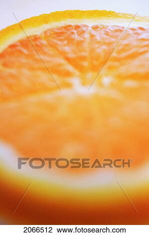 Stock Image - Cross Section Of Orange. Fotosearch