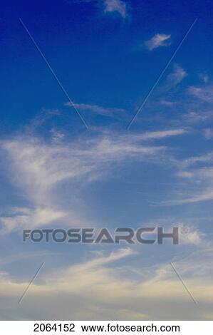 Deep Blue Sky Scape With Wispy Clouds, Drumbo, Ontario View Large Photo Image Stock Image - Deep Blue Sky Scape With Wispy Clouds, Drumbo, Ontario. Fotosearch