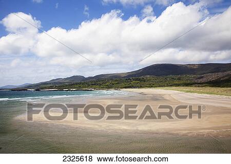 Derrynane beach viewed from lambs head; County kerry ireland View Large Photo Image Stock Photo - Derrynane beach viewed from lambs head; County kerry ireland. Fotosearch