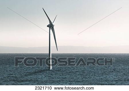 Digital Composite Of A Wind Turbine In The Ocean; Tarifa Cadiz Andalusia Spain View Large Photo Image Stock Image - Digital Composite Of A Wind Turbine In The Ocean; Tarifa Cadiz Andalusia Spain. Fotosearch