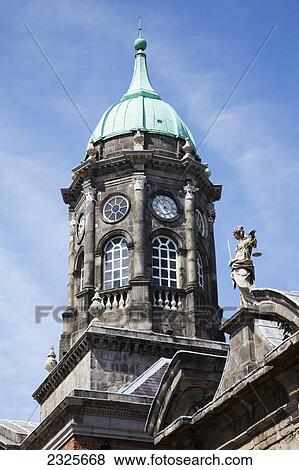 Stock Photo - Entrance to dublin castle; Dublin city county dublin ireland. Fotosearch
