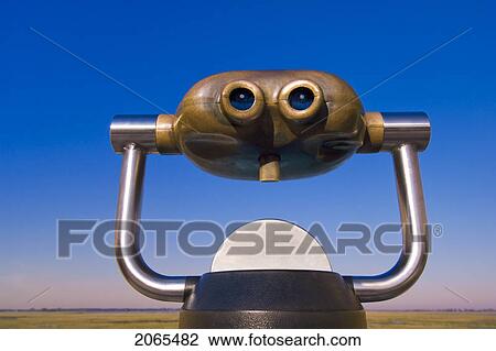 Stock Image - Giant Binoculars.. Fotosearch