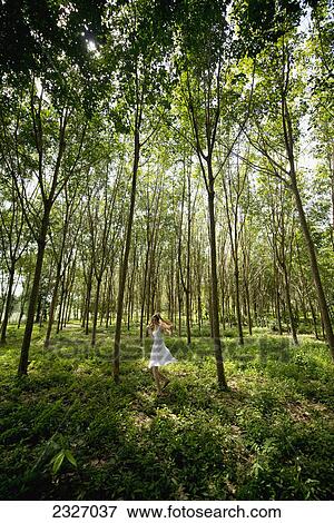 Girl dancing in the woods; Phuket thailand View Large Photo Image Stock Photo - Girl dancing in the woods; Phuket thailand. Fotosearch