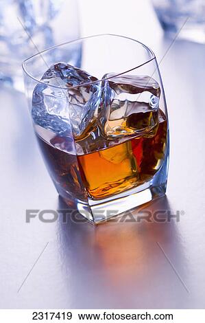 Glass Of Whiskey View Large Photo Image Stock Photo - Glass Of Whiskey. Fotosearch