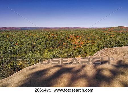 Granite Bluffs With Balsam Fir Tree Shadows Overlook A Mixed Forest, Typical Of The Southern Canadian Shield, Along The Lookout Trail In Algonquin Provincial Park, Northern Ontario, Canada. In Addition To Balsam Fir, The Mixed Forest Shown Here Includes View Large Photo Image Stock Photography - Granite Bluffs With Balsam Fir Tree Shadows Overlook A Mixed Forest, Typical Of The Southern Canadian Shield, Along The Lookout Trail In Algonquin Provincial Park, Northern Ontario, Canada. In Addition To Balsam Fir, The Mixed Forest Shown Here Includes. Fotosearch