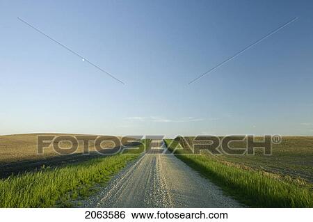 Gravelled Rural Road; Canada, Manitoba, Erickson View Large Photo Image Stock Photograph - Gravelled Rural Road; Canada, Manitoba, Erickson. Fotosearch