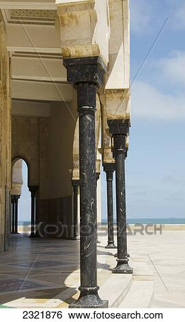 Hassan Ii Mosque; Casablanca Morocco View Large Photo Image Stock Photograph - Hassan Ii Mosque; Casablanca Morocco. Fotosearch