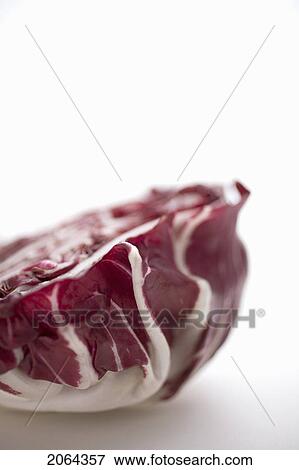 Stock Photo - Head Of Radicchio, Cut Open. Fotosearch
