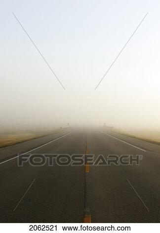 Highway In Misty Morning, Saskatchewan, Canada View Large Photo Image Stock Image - Highway In Misty Morning, Saskatchewan, Canada. Fotosearch