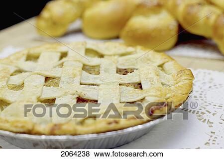 Homemade Apple Pie View Large Photo Image Stock Photo - Homemade Apple Pie. Fotosearch