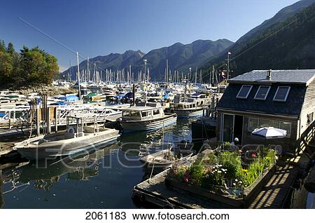 Stock Image - Horseshoe Bay, Bc, Canada. Fotosearch