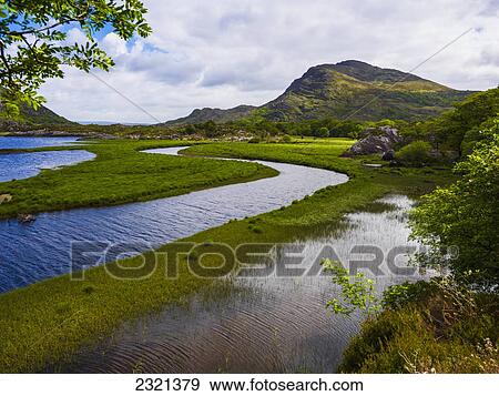 Stock Photo - Irish Landscape; Glenngarriff County Cork Ireland. Fotosearch