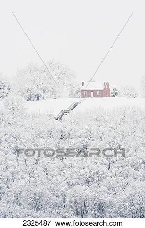 John rankin house in winter; Ripley ohio united states of america View Large Photo Image Stock Photo - John rankin house in winter; Ripley ohio united states of america. Fotosearch