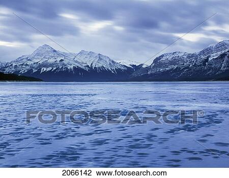Lake Abraham In Winter, Kootenay Plains, Alberta, Canada View Large Photo Image Stock Image - Lake Abraham In Winter, Kootenay Plains, Alberta, Canada. Fotosearch
