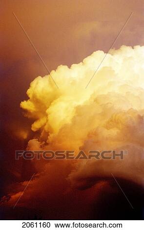 Large Yellow Sunset Storm Cloud View Large Photo Image Stock Image - Large Yellow Sunset Storm Cloud. Fotosearch