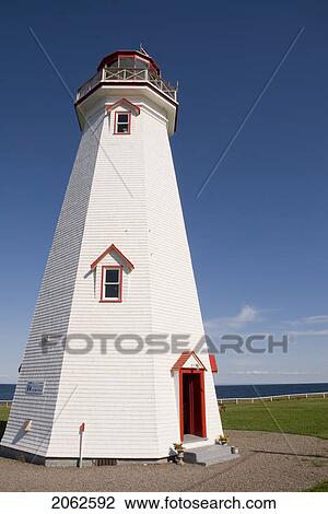 Lighthouse, Near Basin Head, Prince Edward Island View Large Photo Image Stock Image - Lighthouse, Near Basin Head, Prince Edward Island. Fotosearch
