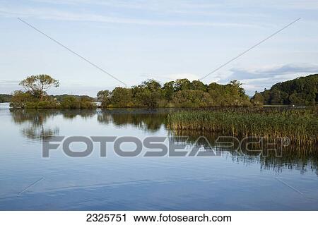 Stock Image - Lough leane; Killarney county kerry ireland. Fotosearch