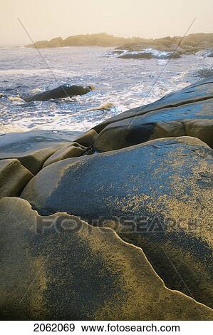 Stock Photo - Medway Head - Port Medway, Nova Scotia, Canada. Fotosearch