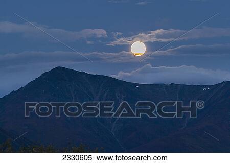 Moonlight over brooks range gates of the arctic national park northwestern alaska; Alaska united states of america View Large Photo Image Stock Photography - Moonlight over brooks range gates of the arctic national park northwestern alaska; Alaska united states of america. Fotosearch