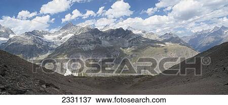 Mountain range in the pennine alps near zermatt; Valais switzerland View Large Photo Image Stock Photo - Mountain range in the pennine alps near zermatt; Valais switzerland. Fotosearch