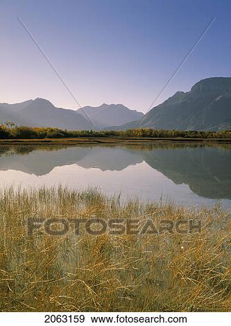 Muskinonge Lake, Waterton Lakes National Park, Alberta, Canada View Large Photo Image Stock Photo - Muskinonge Lake, Waterton Lakes National Park, Alberta, Canada. Fotosearch