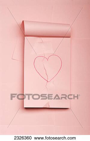 Notepad with hand drawn heart ripped and mended with scotch tape View Large Photo Image Stock Image - Notepad with hand drawn heart ripped and mended with scotch tape. Fotosearch
