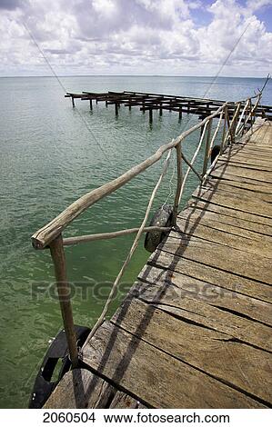 Old Wooden Pier, Camaguey, Cuba View Large Photo Image Picture - Old Wooden Pier, Camaguey, Cuba. Fotosearch
