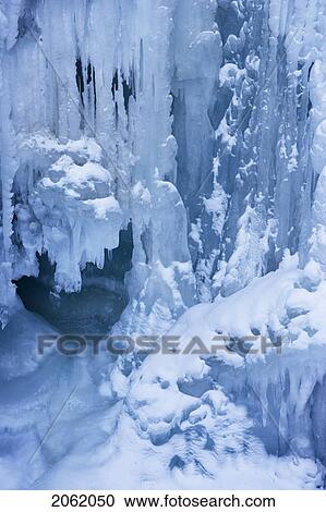 Panther Falls Ice Details - Banff National Park, Alberta, Canada View Large Photo Image Stock Image - Panther Falls Ice Details - Banff National Park, Alberta, Canada. Fotosearch
